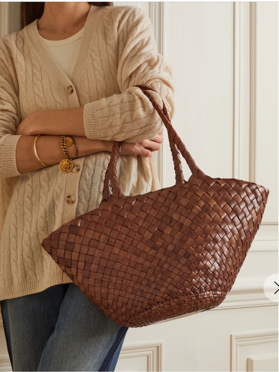 Dragon Diffusion Handbags - DRAGON DIFFUSION Egola woven leather tote NEW